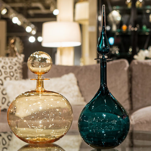 Low Round Decanter, Whiskey - Joe Cariati