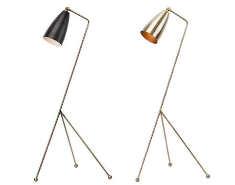 Lucille Black Floor Lamp - Nuevo