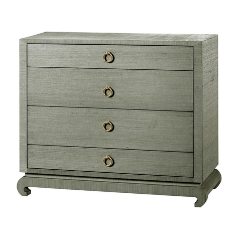 Ming Large Four Drawer, Green - Bungalow 5