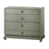 Ming Large Four Drawer, Green - Bungalow 5