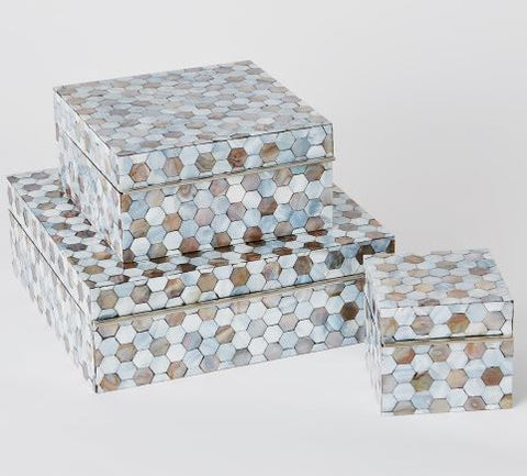 Mother of Pearl Box - Global Views