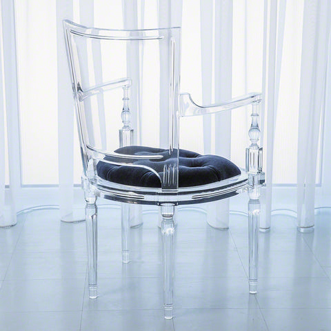 Marilyn Acrylic Arm Chair - Global Views