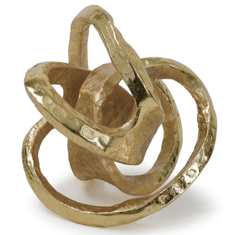 Metal Knot Bright Gold - Regina-Andrew Design