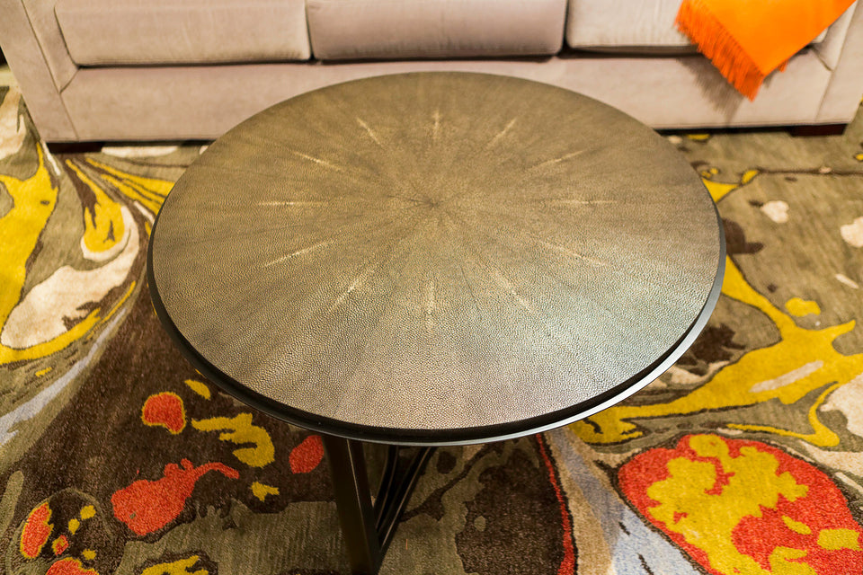 Niko Shagreen Coffee Table - Precedent Furniture | Luxe Home Niko Shagreen Coffee Table - Precedent Furniture | Luxe Home