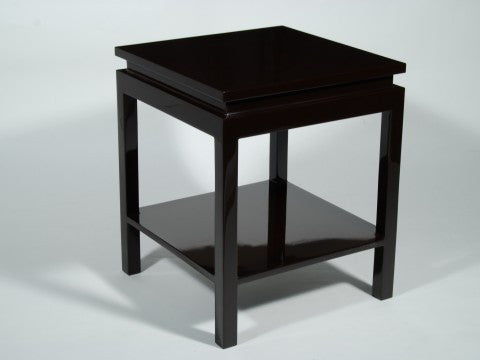 Ming Style Side Table, Brown - Pacific Connections