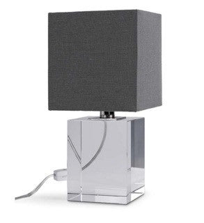 Mini Crystal Block Lamp - Regina-Andrew Design | Luxe Home Philadelphia