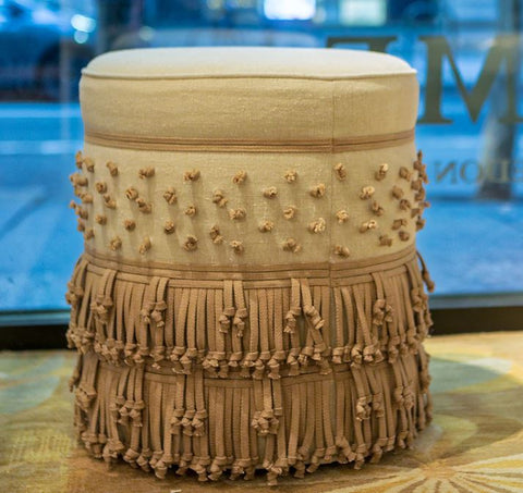 Knotty Pouf - V Rugs and Home