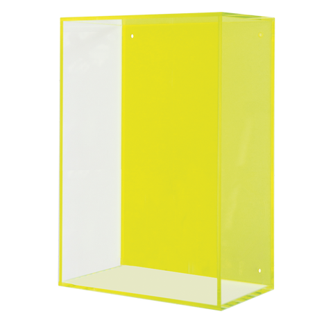Neon Hanging Acrylic Box, Green - Gold Leaf Design Group