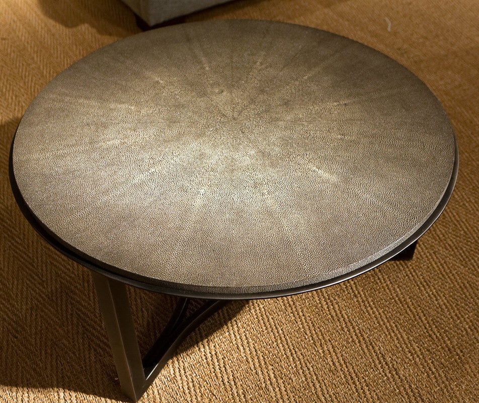 Niko Shagreen Coffee Table - Precedent Furniture | Luxe Home
