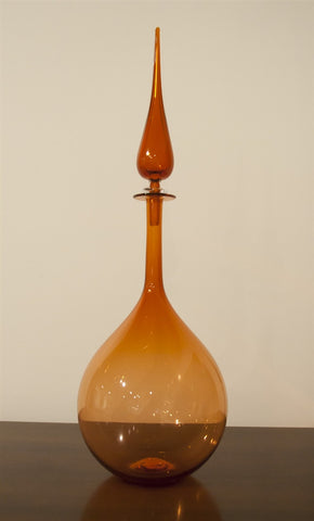 Tear Drop Petite Decanter, Apricot - Joe Cariati