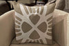 Emily White 18x18 Pillow - V Rugs and Home