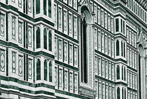 Duomo, View No. 5 Aluminum- Florence, Italy - Sylvie Rose Spewak