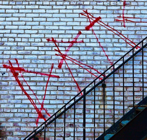 The Mill, Stairway Framed - Gladwyne, PA - Michael Spewak