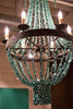 Beaded Turquoise Chandelier - Regina-Andrew Design