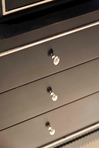 Barbara Barry Glass Front Cabinet- Baker Furniture