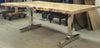 Dover Slab Table - Lancaster Iron & Wood