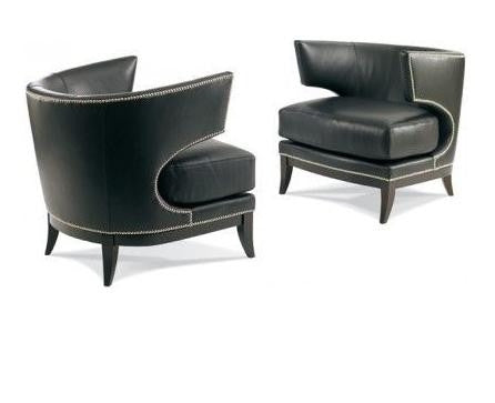 Wesley Leather Chair - Precedent Furniture