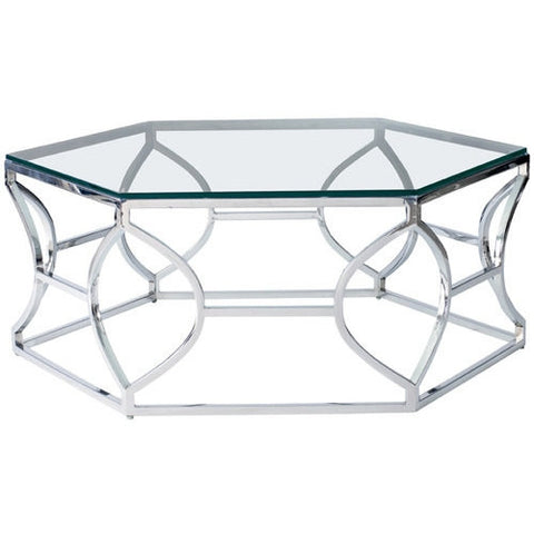 Argent Metal Cocktail Table - Bernhardt Interiors