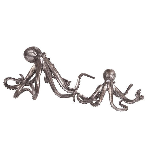 Octopi Figurines Set of 2, Pewter - Howard Elliott Collection