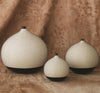 Pixelated Ball Vase, Black/Brown - Global Views