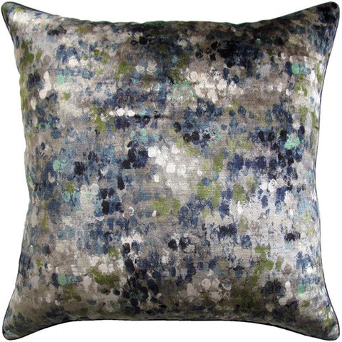 Painted Velvet Pillow 22x22 - Ryan Studio