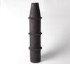 Panisse Vase in Black by Global Views