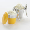 Pint Ice Cream Holder With Spoon, Amethyst - Nima Oberoi-Lunares