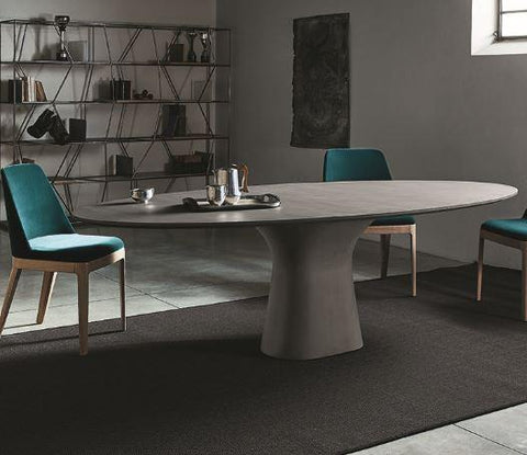 Podium Concrete Table - Bontempi