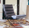 Felix Armless Leather Chair - Precedent