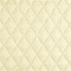 Ivory Charmeuse Quilted Sham - Ann Gish