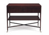 Rosenau Rectangular Side Table - Swirl Mahogany - Bolier & Co.