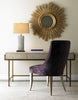 Simone Taupe Shagreen Desk - Lillian August