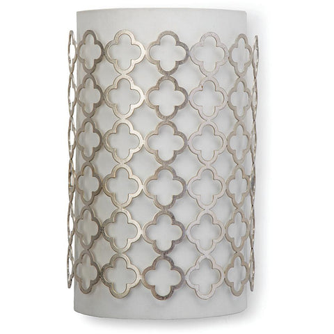 Silver Modern Luxe Sconce - Regina Andrew