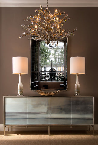 Slated Four-Door Cabinet - John-Richard