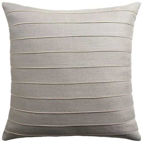 Slubby Linen Micro Piping Pillow - Ryan Studio