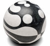 Dali Stone Inlay Sphere - Gold Leaf Design