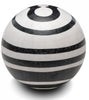 Dali Stone Inlay Sphere - Gold Leaf Design