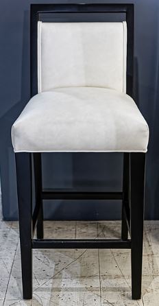 Akron Leather Bar Stool - District Eight | Luxe Home Philadelphia