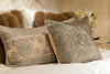 Sunburst Fully Embroidered Pillow - Sabira Collection