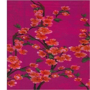 Cherry Silk Pillow Pink - Ann Gish