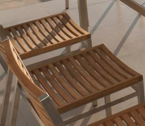 Equinox Dining Chair, Teak - Barlow Tyrie