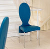 Vivienne Night Blue Chair - Tonin Casa