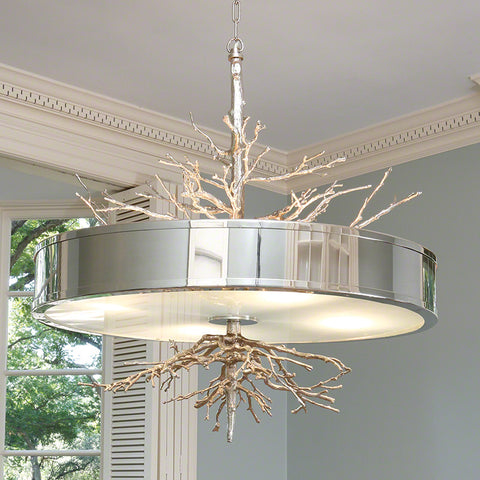 Twig Pendant, Nickel - Global Views