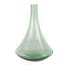 Venus Glass Vase, Green Glass - Gold Leaf Design Group