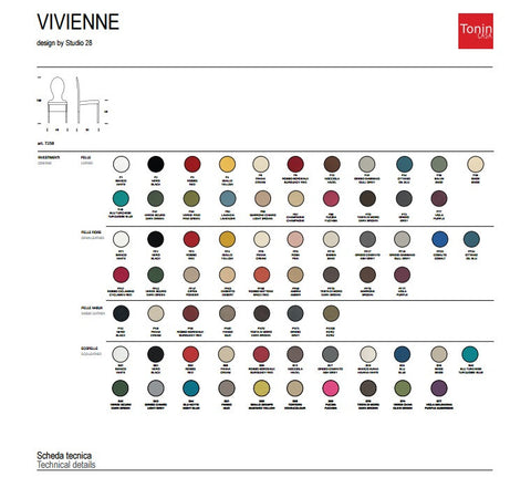 Vivienne White Chair - Tonin Casa