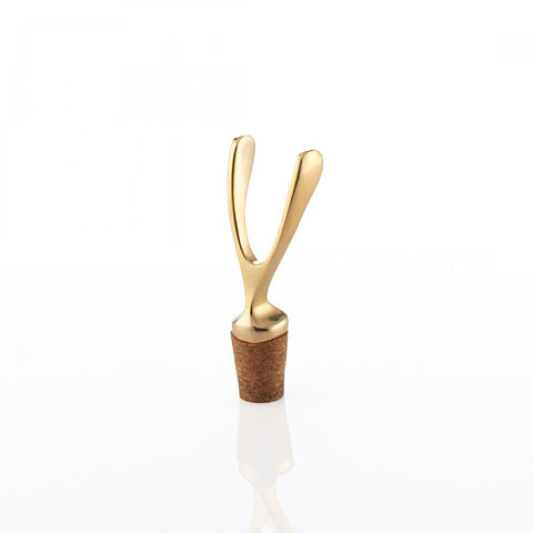 Wishbone Stopper, Gold - Nima Oberoi-Lunares