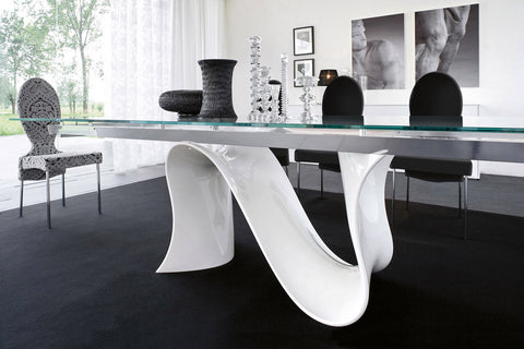 Wave Extendable Table - Tonin Casa