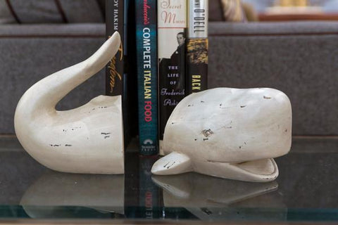 Whale Tale Bookends - Two's Company