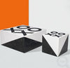 XOXO Tables - Gold Leaf Design