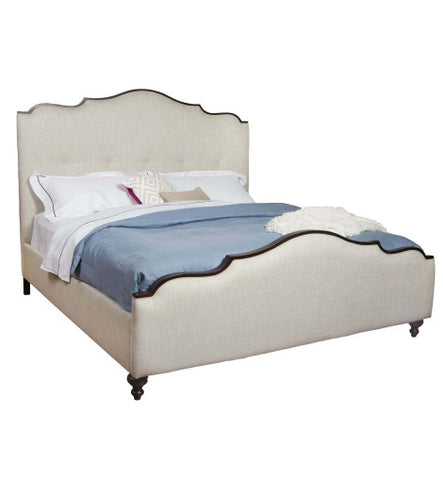 Yvonne Button Tufted Queen Bed - Belle Meade Signature